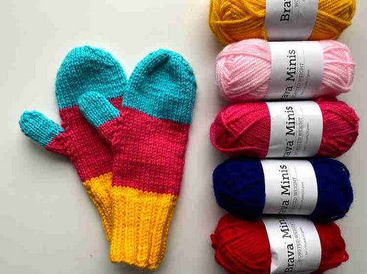 FREE- Family Scrappy Mittens