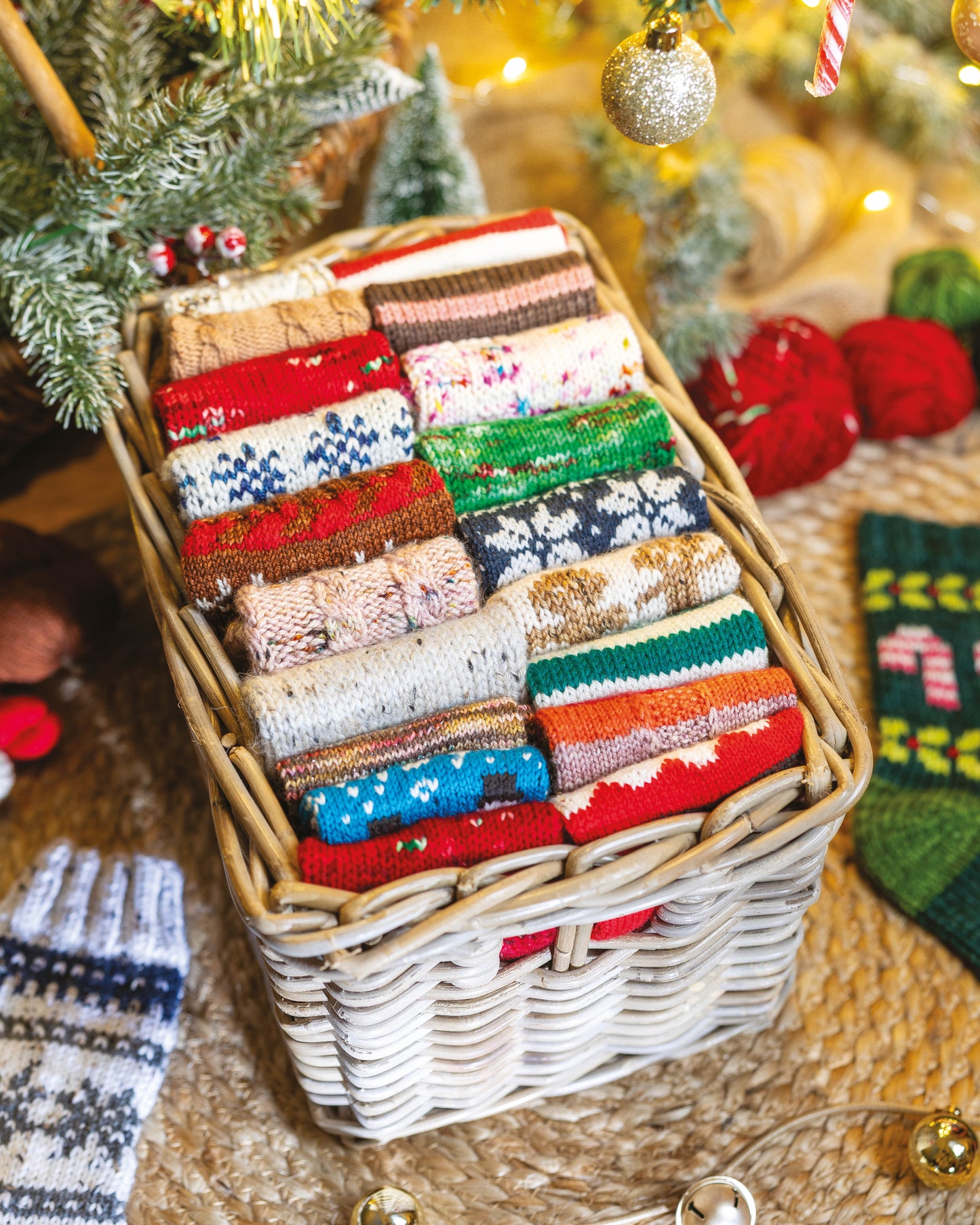 Knit a box of Christmas Socks PRE ORDER!
