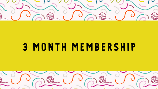 3 Month Twin Stichers Membership