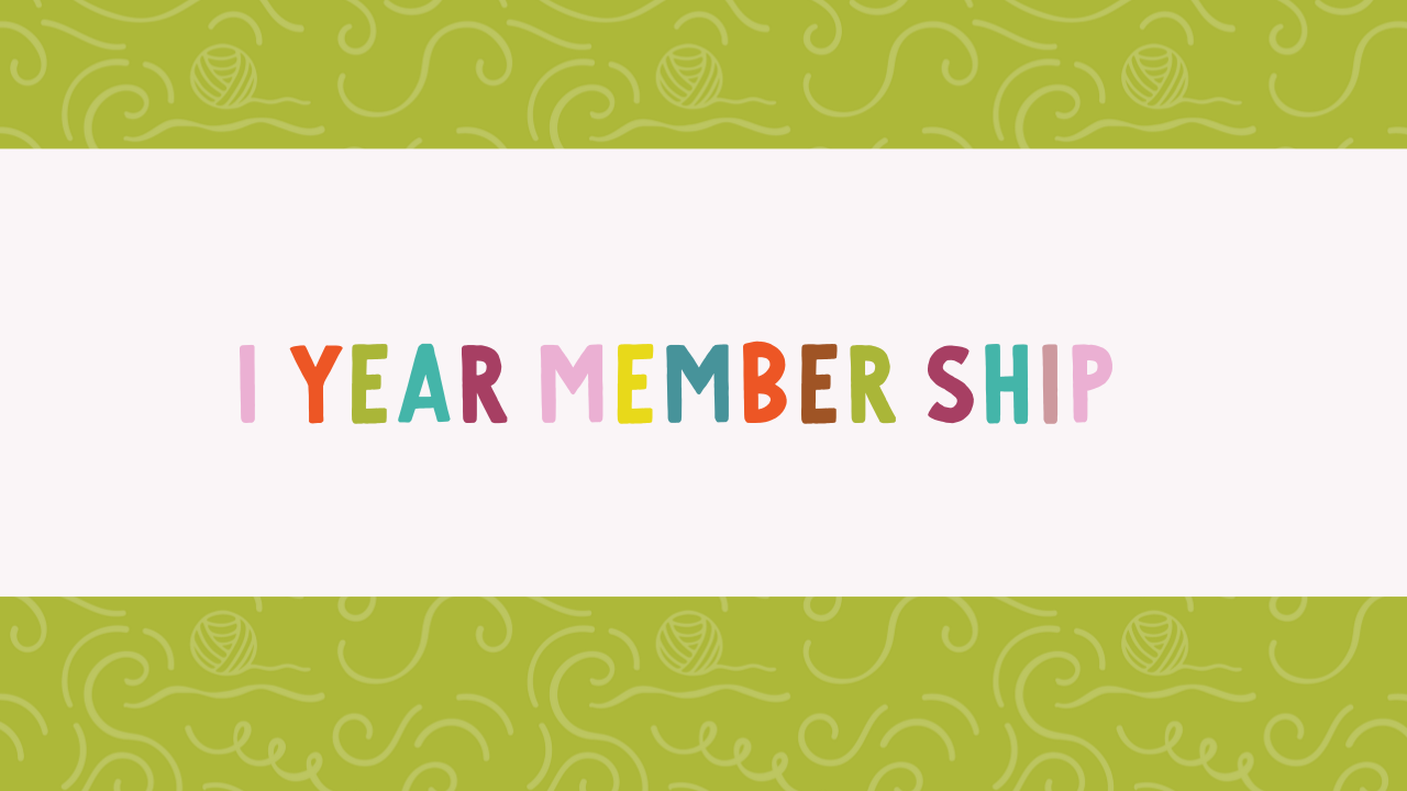 1 Year Twin Stitchers Membership