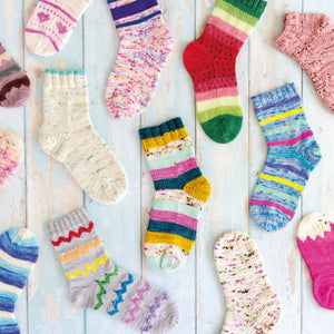 PRE-ORDER Knit A Box of Socks BOOK! 24 sock knitting patterns for your dream box of socks